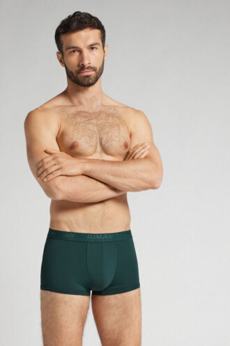 Microfiber Boxers with Logo