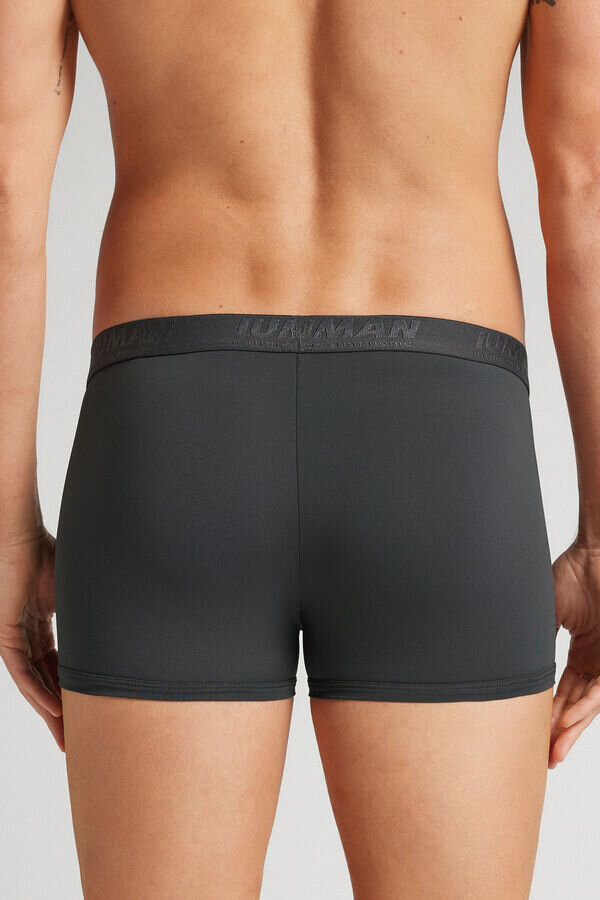 Microfiber Boxers with Logo Microfiber Boxers with Logo