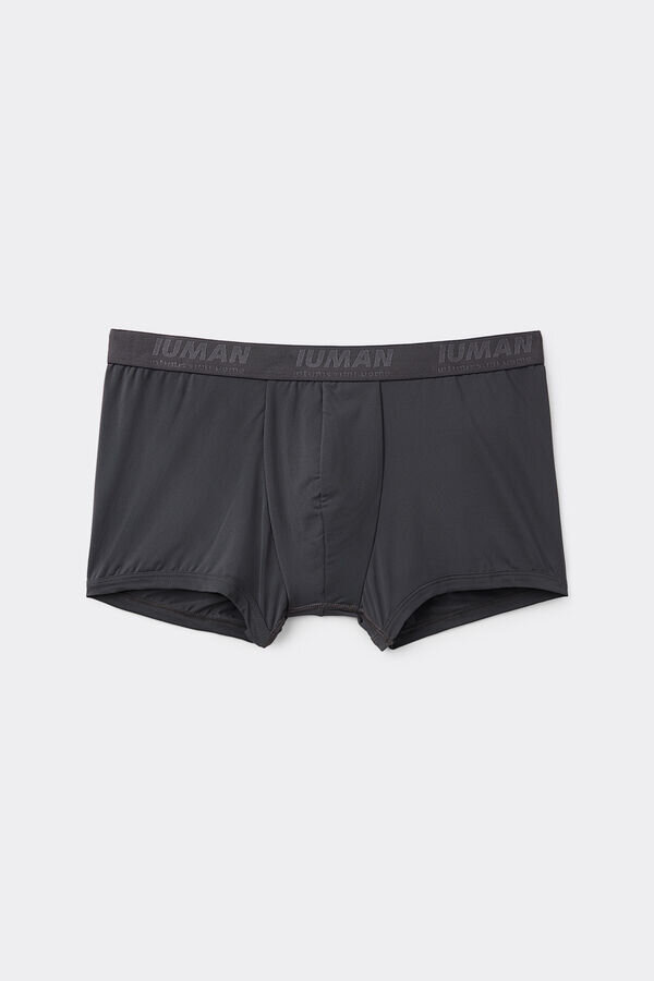 Microfiber Boxers with Logo Microfiber Boxers with Logo