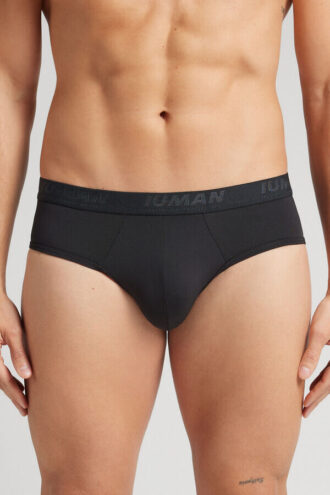 Microfiber Briefs with Logo