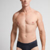 Microfiber Briefs with Logo Detail