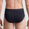 Microfiber Briefs with Logo Detail