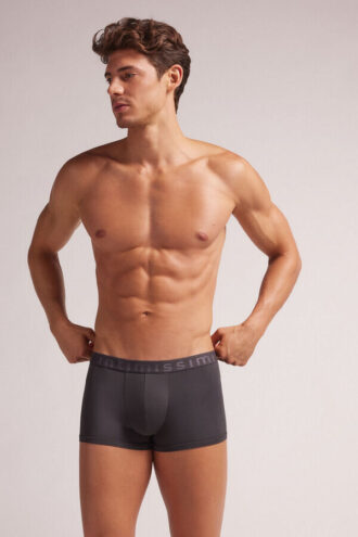 Microfiber Logo Boxer Shorts