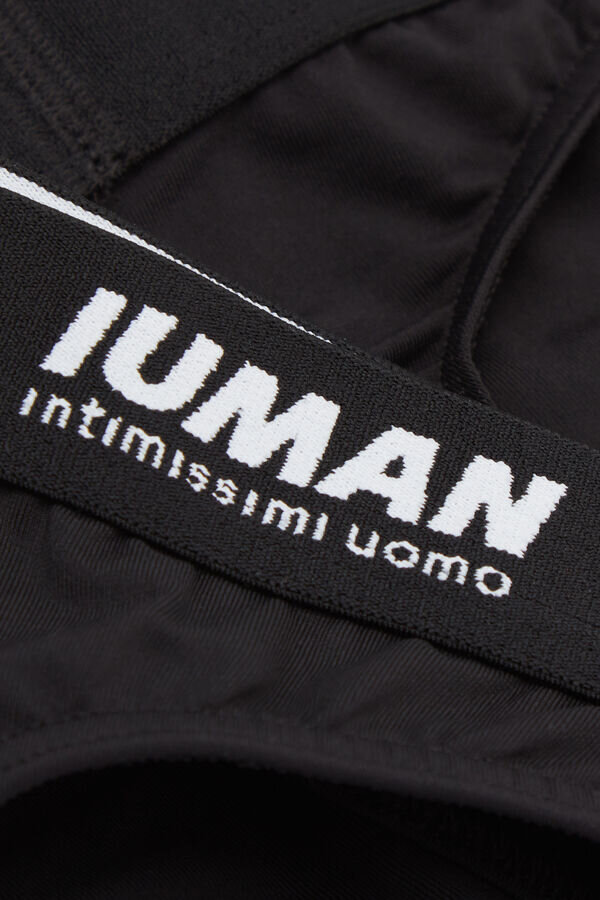 Microfiber Thong with Logo Microfiber Thong with Logo