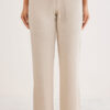 Modal and Cashmere Long Palazzo Pants