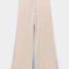 Modal and Cashmere Long Palazzo Pants