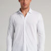 Modal and Silk Pique Shirt Modal and Silk Pique Shirt