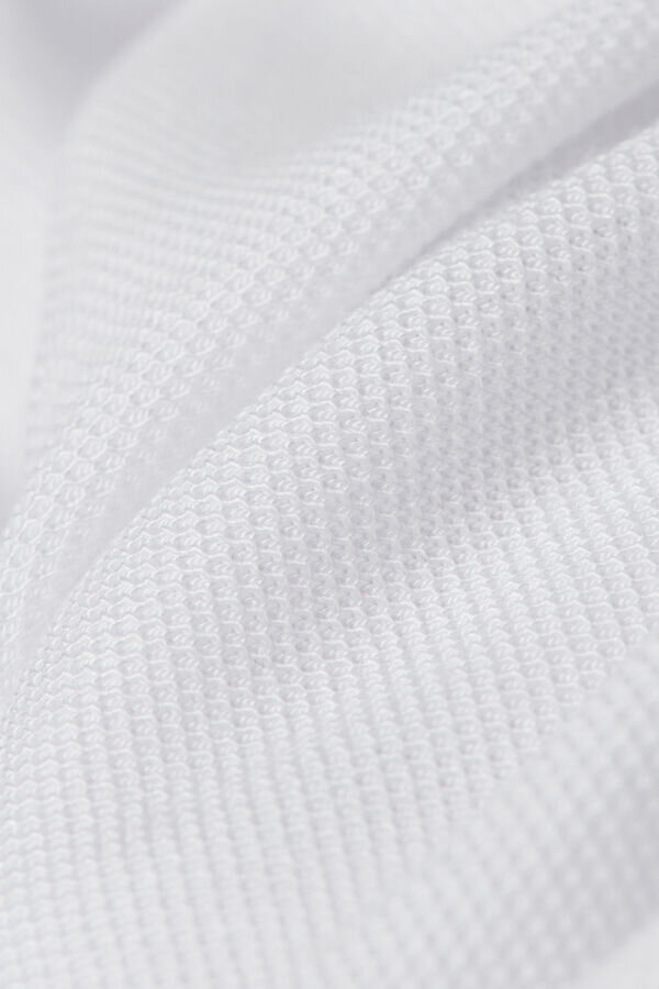 Modal and Silk Pique Shirt Modal and Silk Pique Shirt