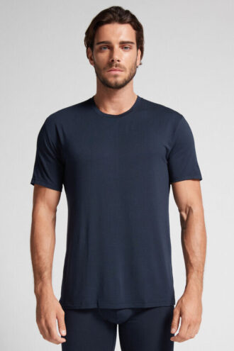 Modal and Silk T-Shirt