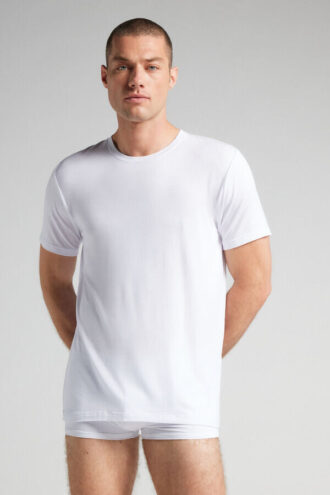 Modal and Silk T-Shirt