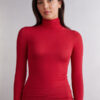 Modal Cashmere Ultralight High-Neck Top
