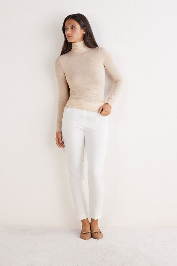 Modal Cashmere Ultralight High-Neck Top Modal Cashmere Ultralight High-Neck Top