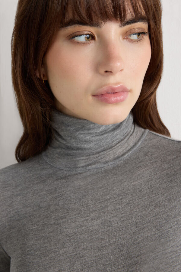 Modal Cashmere Ultralight High-Neck Top Modal Cashmere Ultralight High-Neck Top