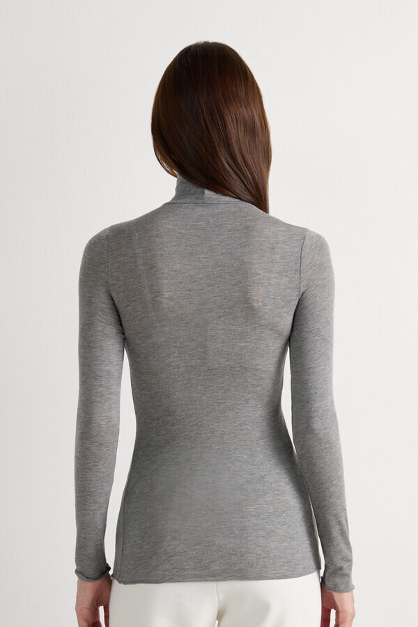 Modal Cashmere Ultralight High-Neck Top Modal Cashmere Ultralight High-Neck Top