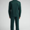Open Front Full Length Pajamas in Cotton