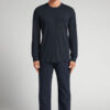 Pinstripe Cotton Full Length Pajamas
