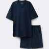Premium Mercerized Cotton Short Pajamas