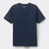 Premium Mercerized Cotton V-Neck T-Shirt