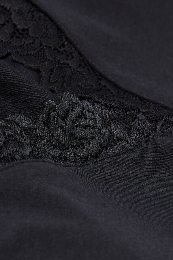 Pretty Flower Modal and Lace Tank Top Pretty Flower Modal and Lace Tank Top