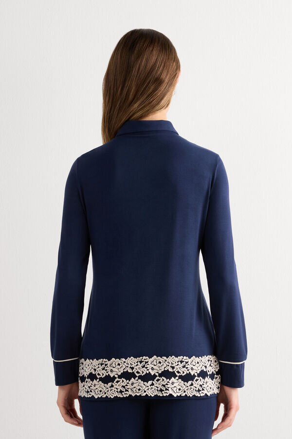 Pretty Flowers Button Up Shirt in Modal Pretty Flowers Button Up Shirt in Modal