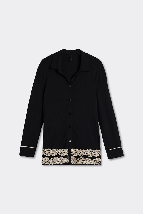 Pretty Flowers Button Up Shirt in Modal Pretty Flowers Button Up Shirt in Modal