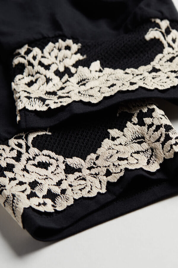 Pretty Flowers Full Length Cuffed Modal Pants Pretty Flowers Full Length Cuffed Modal Pants