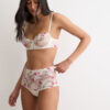 Pretty Flowers Print Denise Balconette Bra