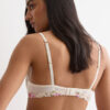 Pretty Flowers Print Denise Balconette Bra