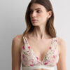Pretty Flowers Print Lara Triangle Bra