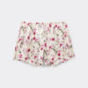 Pretty Flowers Print Silk Shorts Pretty Flowers Print Silk Shorts