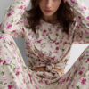 Pretty Flowers Printed Superior Cotton Full Length Pajamas Pretty Flowers Printed Superior Cotton Full Length Pajamas