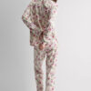 Pretty Flowers Printed Superior Cotton Full Length Pajamas Pretty Flowers Printed Superior Cotton Full Length Pajamas