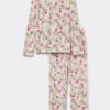 Pretty Flowers Printed Superior Cotton Full Length Pajamas Pretty Flowers Printed Superior Cotton Full Length Pajamas
