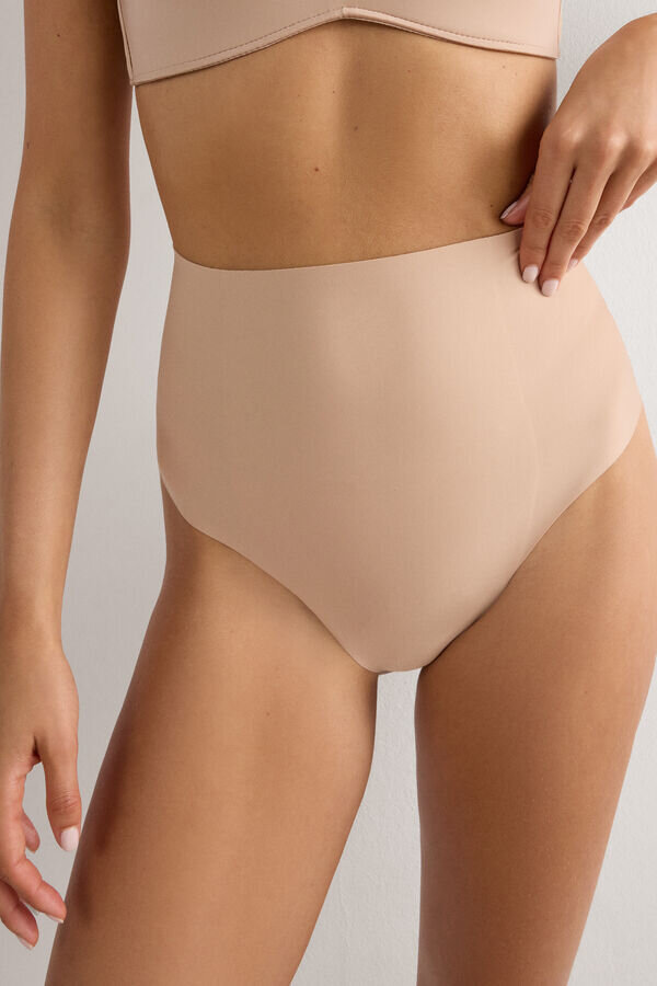 Raw-Cut Microfiber French Knickers Raw-Cut Microfiber French Knickers