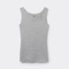 Raw Edge Round Neck Cotton Tank Top Raw Edge Round Neck Cotton Tank Top