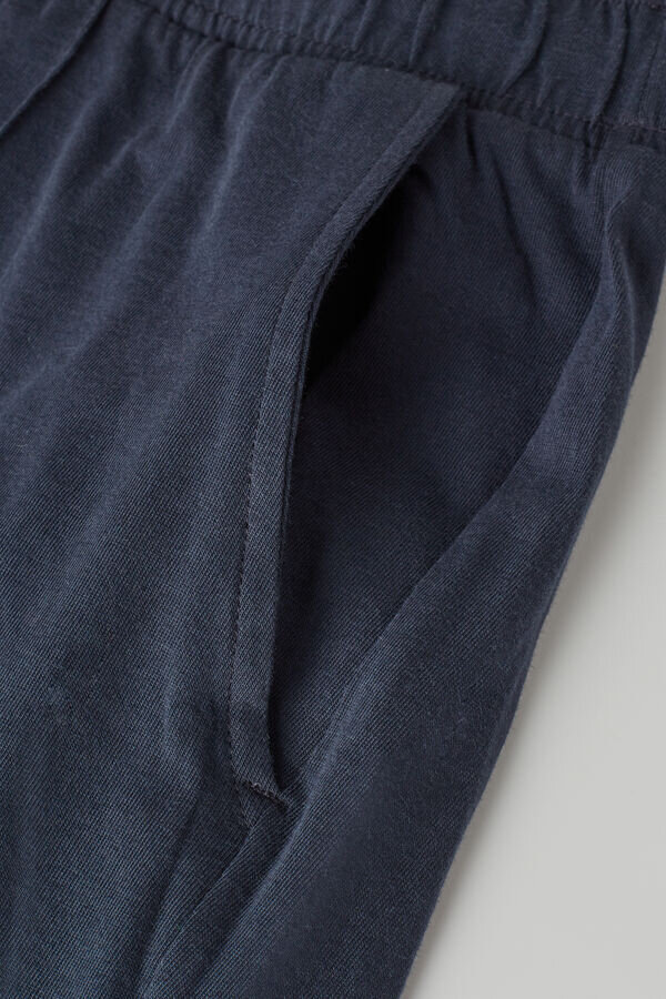 Rib Detail Cotton Shorts Rib Detail Cotton Shorts