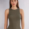 Ribbed Tank Top in Superior Cotton