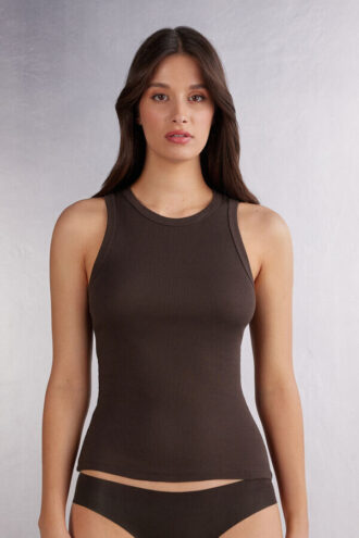 Ribbed Tank Top in Superior Cotton