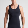 Round Neck Tank Top in Stretch Superior Cotton