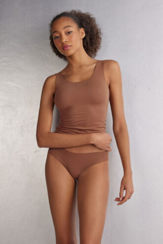 Seamless Cotton Brazilian Briefs