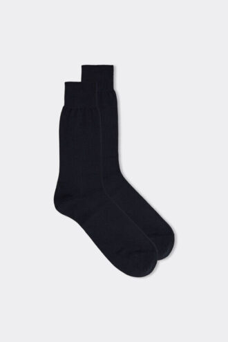 Short Cashmere-Silk-Cotton Socks