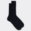 Short Ribbed Egyptian Cotton Socks