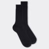 Short Ribbed Egyptian Cotton Socks