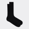 Short Ribbed Egyptian Cotton Socks