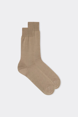 Short Sateen Egyptian Cotton Socks