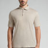 Short Sleeve Linen Polo