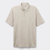 Short Sleeve Linen Polo