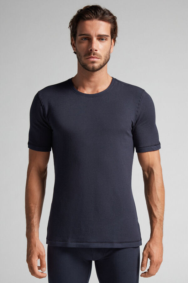Short-Sleeve Modal-Cashmere Top Short-Sleeve Modal-Cashmere Top