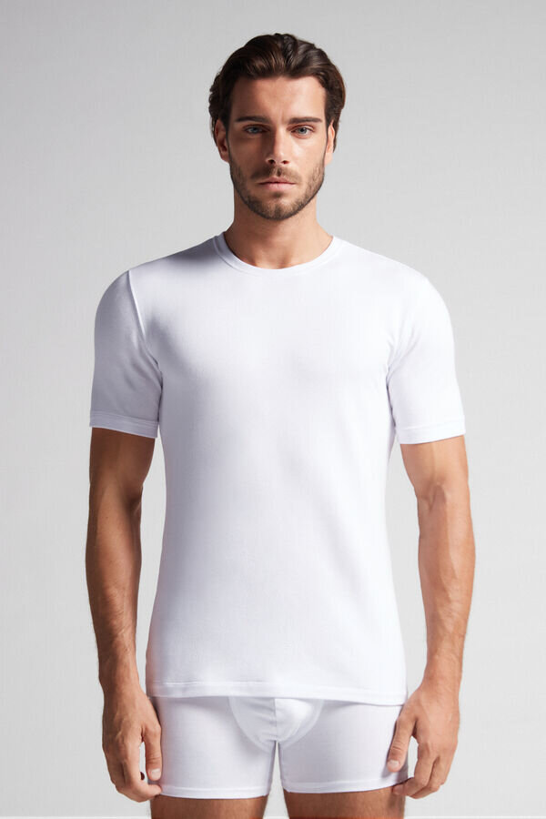 Short-Sleeve Modal-Cashmere Top Short-Sleeve Modal-Cashmere Top