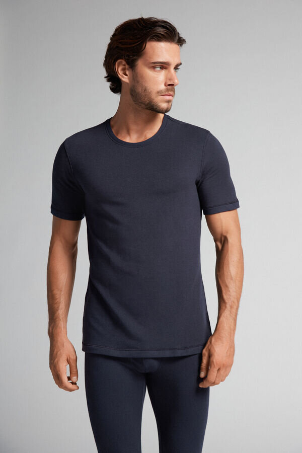 Short-Sleeve Modal-Cashmere Top Short-Sleeve Modal-Cashmere Top